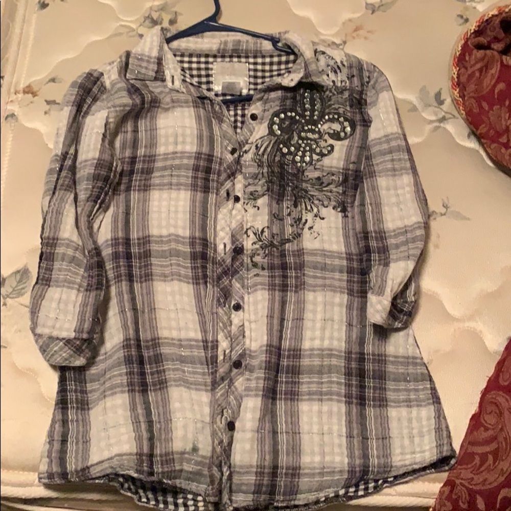 Myth NYC button up shirt